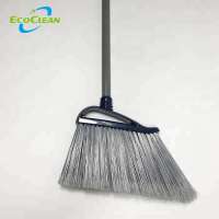 EcoClean Indoor or Outdoor upright Sweeping Long Handle Angle Broom