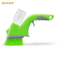 EAST glass cleaner spray, plastic green car cleaner spray scrub window brush