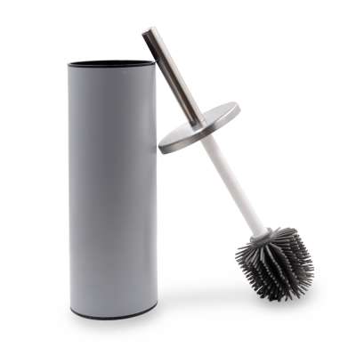 2020 Amazon Hot Sale Toilet Brush With Round Shape Holder Bathroom Accessories Toilet Cleaning Brush